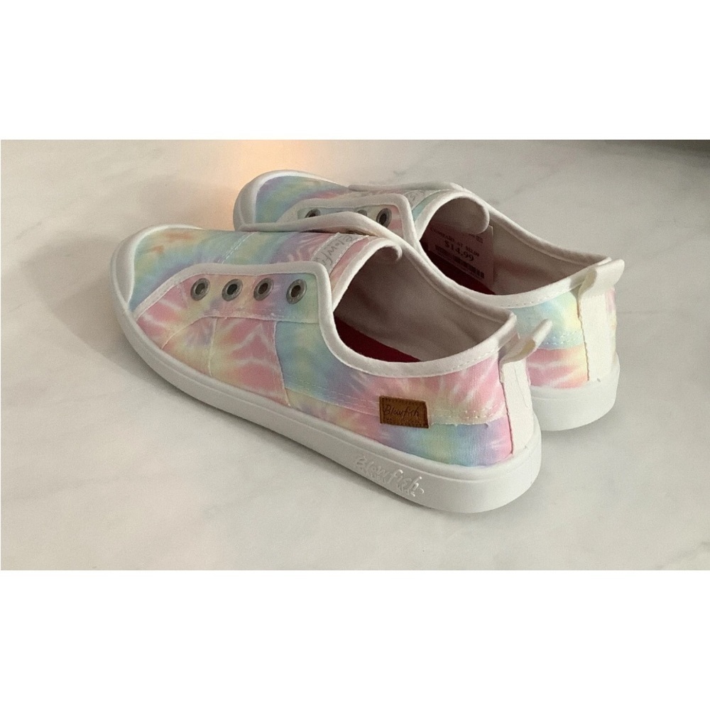 Blowfish Pink and Blue Casual Sneakers - Picture 3 of 5